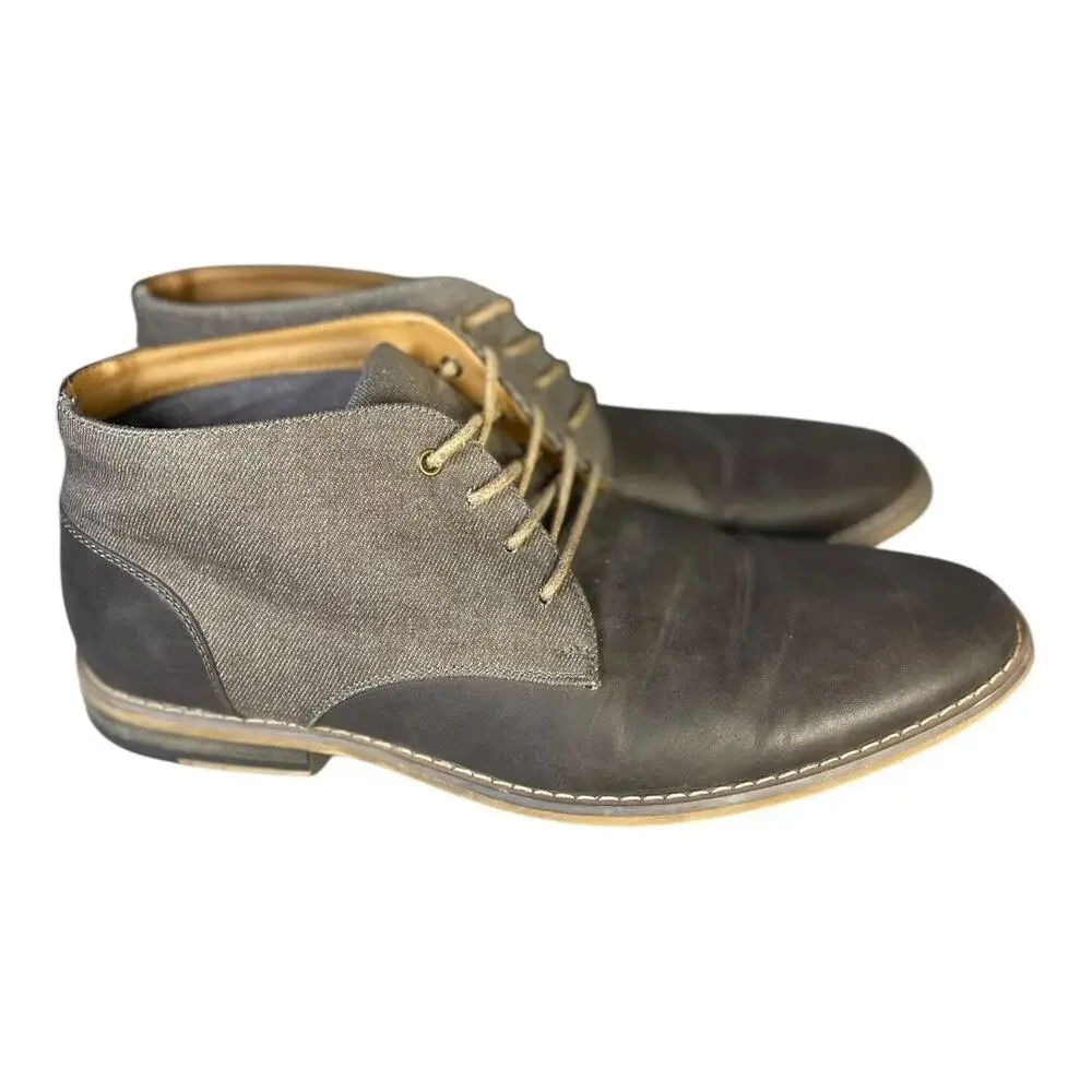 Seven 91 Men’s Droalle Brown Chukka Boots Size-10.5 (Need new laces)